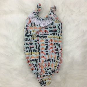 Newborn Girl Sushi Romper Homemade